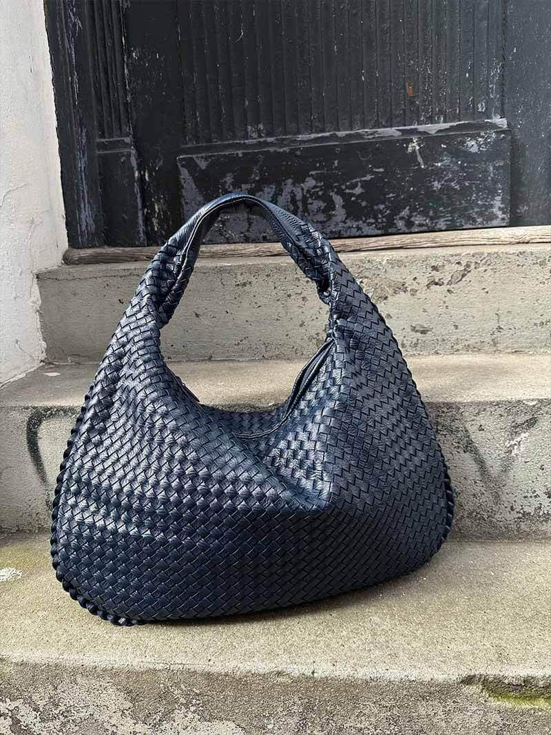 Women's Woven Hobo Bag | Large Capacity | Stylish | Winter
