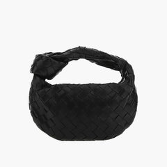Women's Woven Tote Bag | Braided | Versatile | Autumn - Black