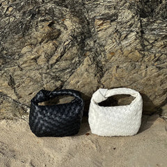 Women's Woven Tote Bag | Braided | Versatile | Autumn