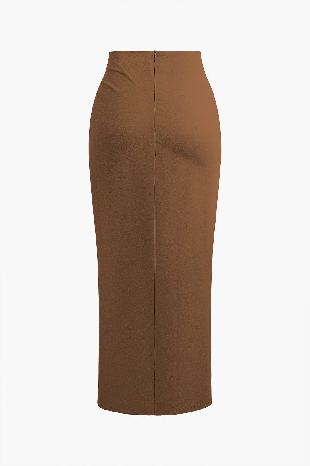 Women's Wrap Midi Skirt | Draped | High Waist | Spring