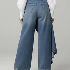 Women's Wrap Waist Pants - Elegant Tailored Fit | Spring