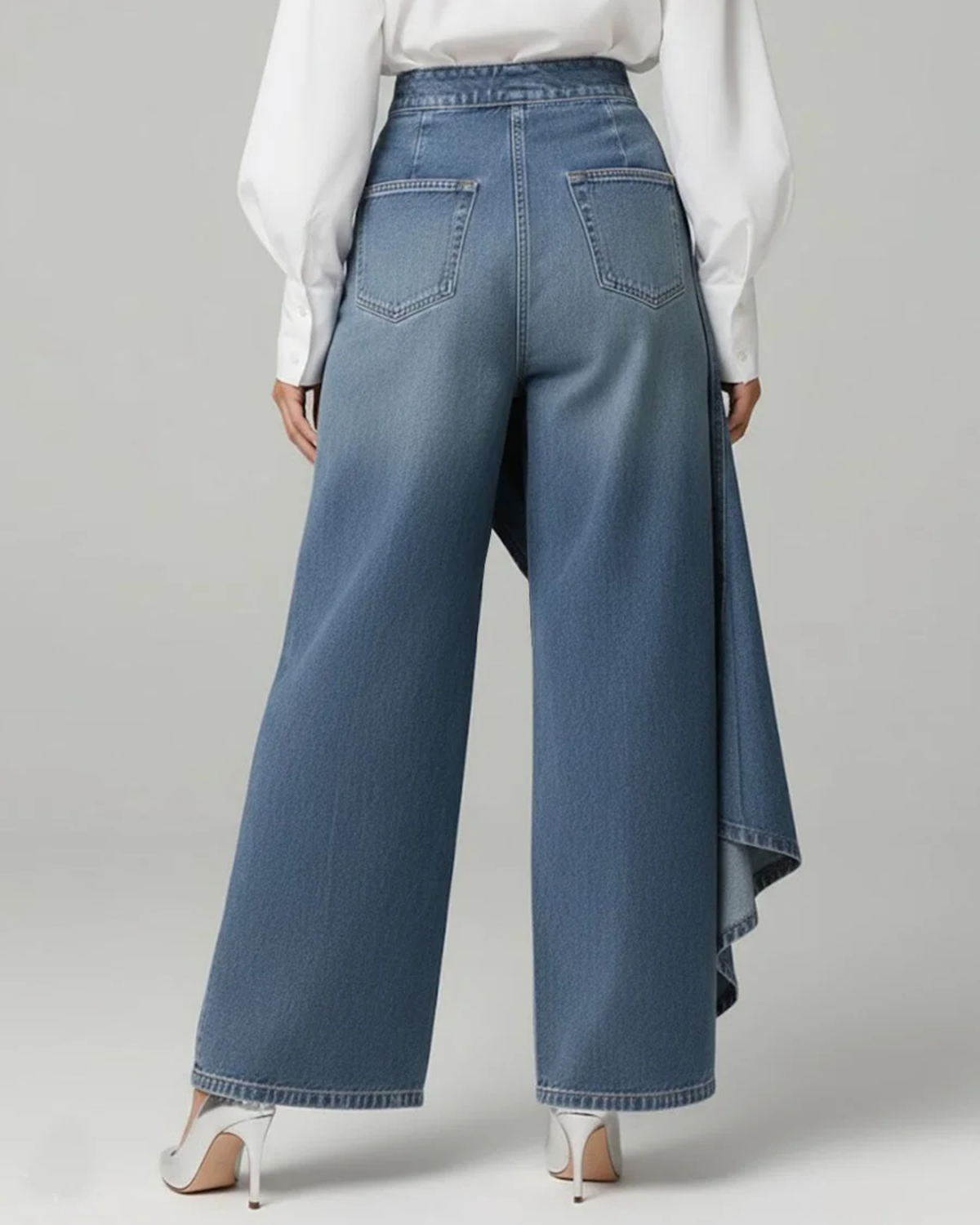 Women's Wrap Waist Pants - Elegant Tailored Fit | Spring