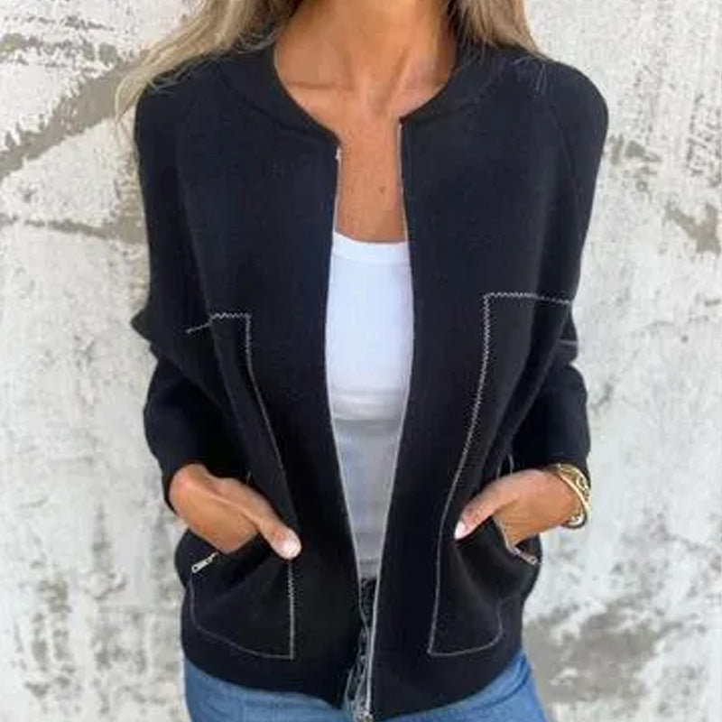 Women's Zip-Up Jacket | Layering | Autumn