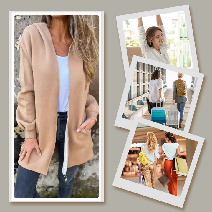 Women's Zip-Up Jacket | Tailored | Minimalist | Spring
